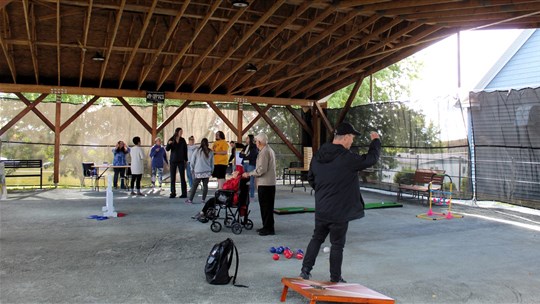 Des usagers enchantés par une activité spéciale à Saint-Claude