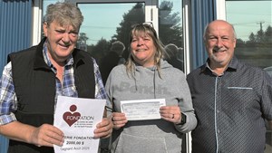 Gagnant de la Loterie voyage de la Fondation du CSSS du Val-Saint-François