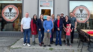 Ouverture de la boucherie Cantons mange à Windsor