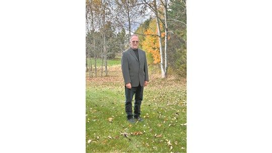 Richard Pellerin, candidat au poste de maire de Saint-Georges-de-Windsor