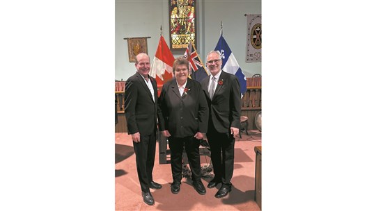 Commémoration du jour du Souvenir à Danville