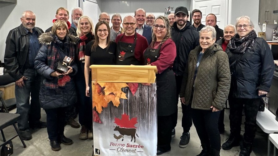 Investissement de plus de 250 000 $ à la Ferme Sucrée Clément de Saint-Georges-de-Windsor