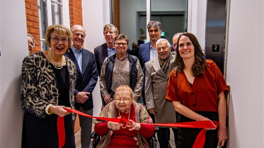 Inauguration d’un ascenseur au Couvent Mont-Saint-Patrice