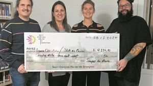 Saint-François remet plus de 4200 $ à deux citoyens remarquables
