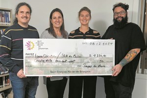 Saint-François remet plus de 4200 $ à deux citoyens remarquables