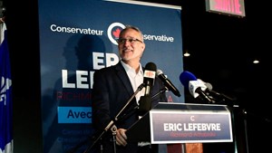 Richmond — Arthabaska : le conservateur devance le libéral