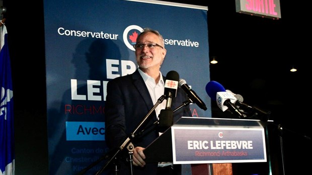 Richmond — Arthabaska : le conservateur devance le libéral