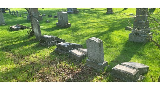 Un cimetière de Danville est victime de vandalisme
