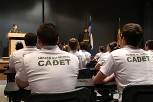 Les cadets de la SQ débutent leurs activités