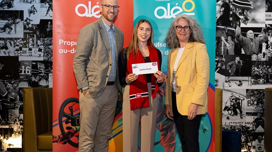 Justine Picard honorée par les Canadiens de Montréal