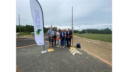 Saint-Denis inaugure son pumptrack et son terrain de basket