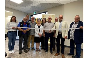 Inauguration de la Salle Desjardins des organismes à Wotton