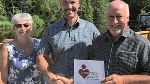 Gagnant de la Loterie voyage de la Fondation du CSSS du Val-Saint-François