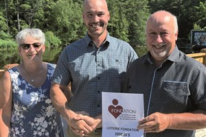 Gagnant de la Loterie voyage de la Fondation du CSSS du Val-Saint-François