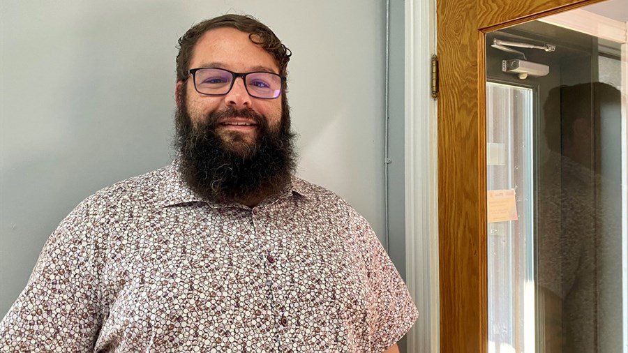 Alexandre Roy, candidat à la mairie de Saint-François