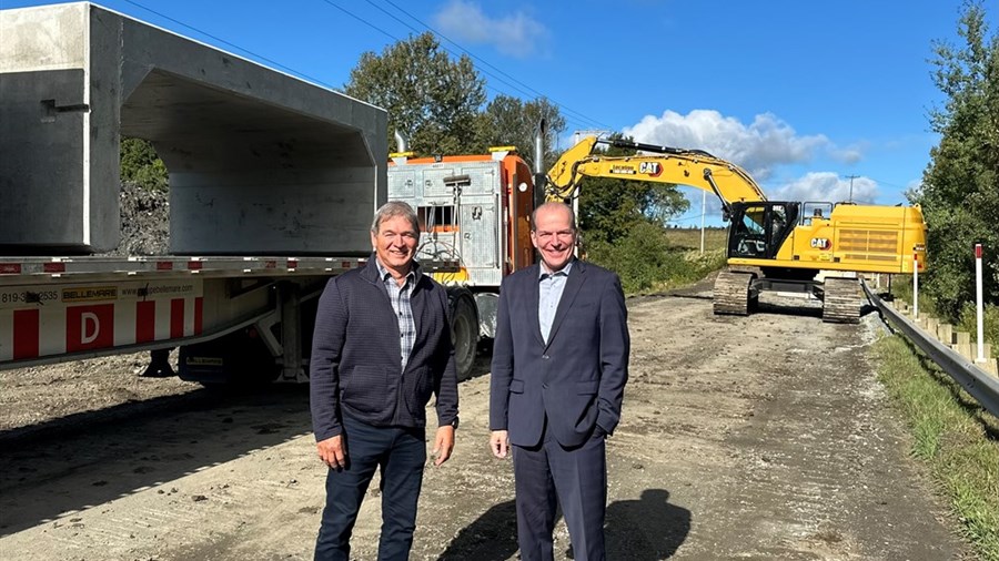 Un appui financier de plus de 1 M$ pour le maintien des infrastructures routières