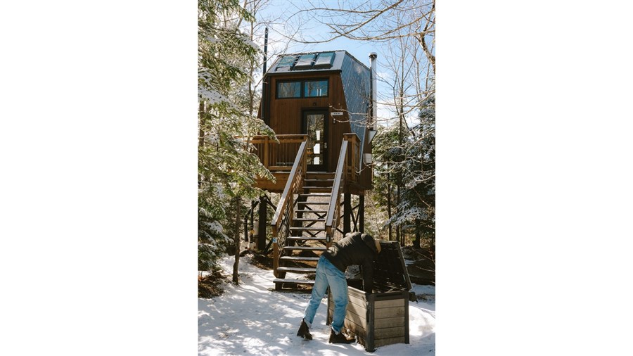 Laö cabines, pour un séjour immersif dans la forêt du Val-Saint-François