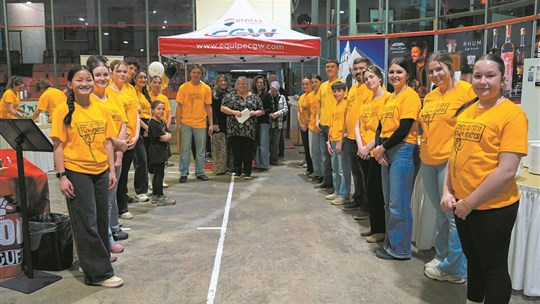 9500 $ en prix lors des tirages au profit du Centre de répit Théo Vallières