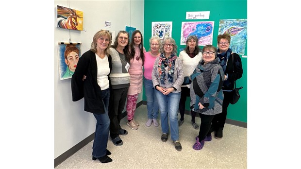 « Les femmes créatives du centre » exposent au Centre le point d’ancrage de Val-des-Sources