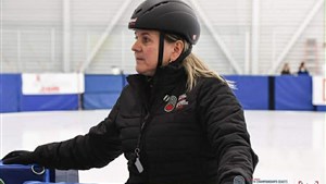 Nathalie Duchesne souhaite arbitrer aux Olympiques