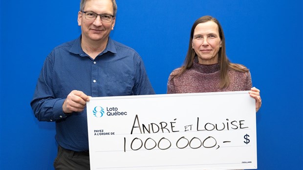 Un billet chanceux de 1 000 000 $ acheté au dépanneur Boni-Soir de Wotton