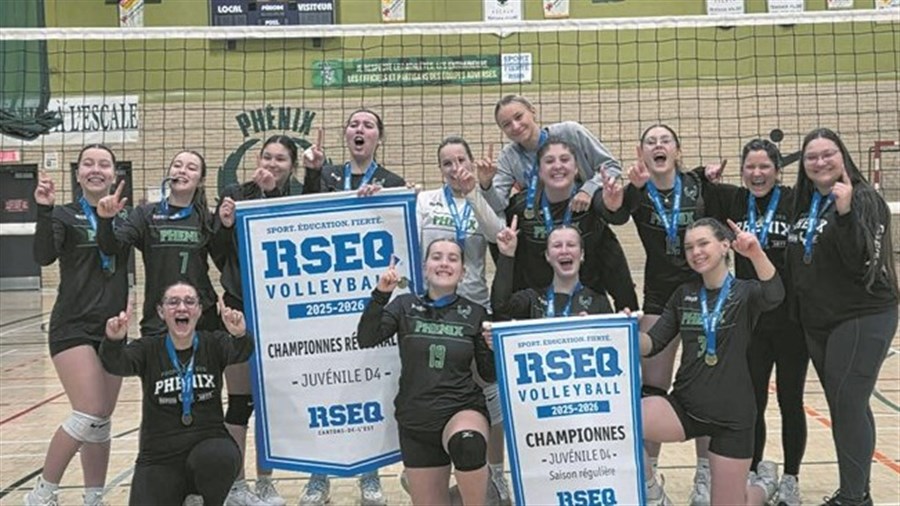 Le Phénix juvénile D4 féminin remporte la double couronne