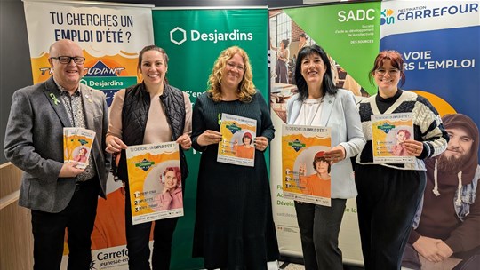 Le programme Trio étudiant Desjardins pour l’emploi 2026 est lancé dans les Sources