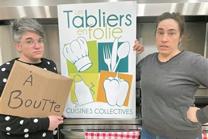 L’organisme Les Tabliers en Folie en grève !