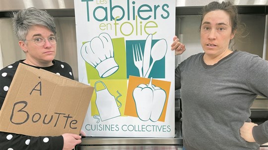 L’organisme Les Tabliers en Folie en grève !