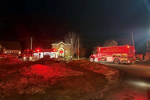 Incendie rue Goupil à Richmond : des dommages considérables