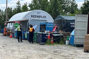 Réouverture de l’écocentre régional du Val-Saint-François pour la période estivale