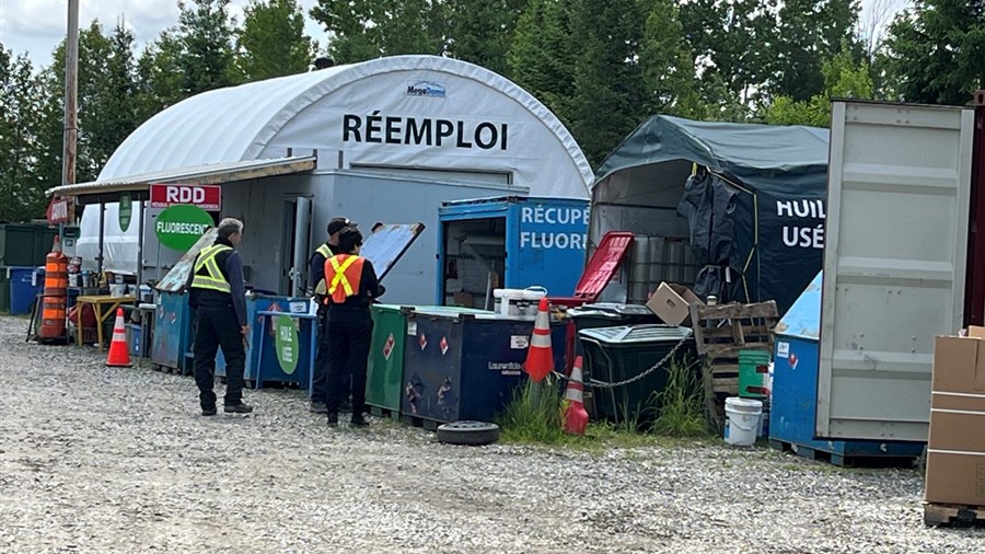 Réouverture de l’écocentre régional du Val-Saint-François pour la période estivale