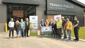 Un garage municipal de 6,7 M$ inauguré à Danville