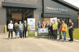 Un garage municipal de 6,7 M$ inauguré à Danville