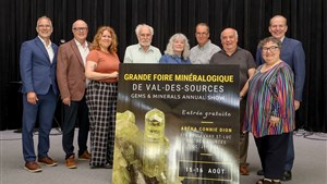 La Grande Foire minéralogique de Val-des-Sources soulignera cette année plus de trois décennies marquantes
