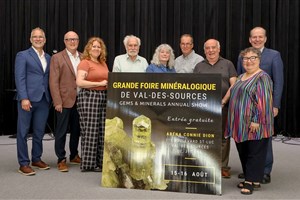 La Grande Foire minéralogique de Val-des-Sources soulignera cette année plus de trois décennies marquantes