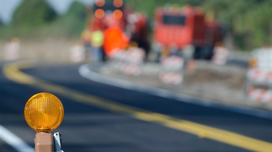Importants travaux d’asphaltage sur l’autoroute 55 en direction sud