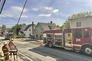 Incendie dans un triplex sur la rue Principal à Windsor