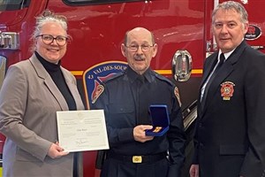 40 ans de service en sécurité incendie pour Alain Boissé