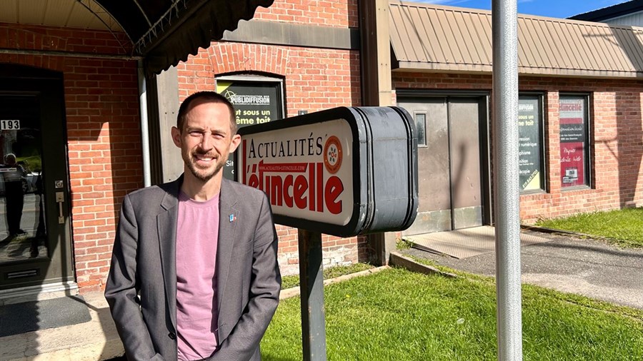 Hugo Fontaine se présente comme le candidat de l’économie