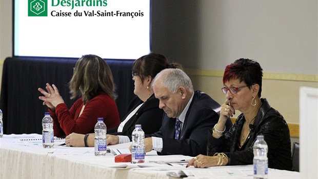 1re réunion général de la Caisse du Val-Saint-François