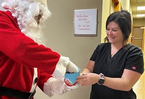 Visite du Père Noël